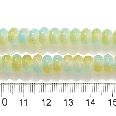 Backen Farbe Glasperlen Str&auml;nge(DGLA-C003-01J)-5