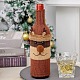 Christmas Acrylic Fiber Wine Bottle Sleeve(AJEW-M214-03)-1