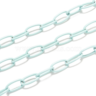 Aquamarine Brass Cable Chains Chain