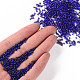 Perles de rocaille rondes en verre transparent bleu nuit 11/0 grade a(X-SEED-Q007-F44)-4