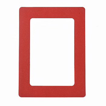 Magnetic Picture Frames, for Refrigerator, Holds 5 inch Photos, Red, 15.5x11.5x0.08cm, Inner Diameter: 11.6x7.7cm