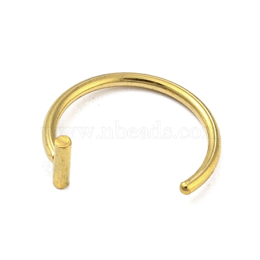 Ion Plating(IP) 304 Stainless Steel Lip Rings Piercing Jewelry(AJEW-K037-05B-G)-3
