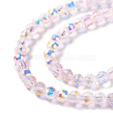 Transparent Electroplate Glass Beads Strands(GLAA-Q099-B01-07)-3