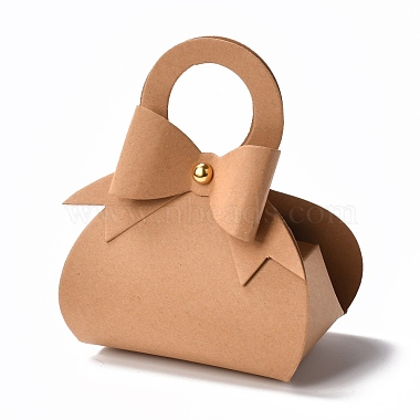 BurlyWood Bag Paper Jewelry Box