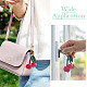 1Pc PU Leather Alloy Keychains(KEYC-TA0001-46A)-6