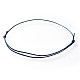 Adjustable Flat Waxed Polyester Cords Bracelet Making(AJEW-JB00508-04)-3