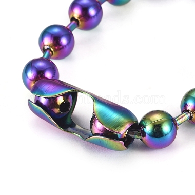 304 Stainless Steel Ball Chain Bracelets(STAS-D233-05M)-3