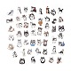 50Pcs 50 Styles Paper Siberian Husky Dog Stickers Sets(STIC-P004-21)-1