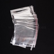 OPP Cellophane Bags, Rectangle, Clear, 20x18cm, Unilateral Thickness: 0.035mm, Inner Measure: 16x18cm(OPC-S015-11)