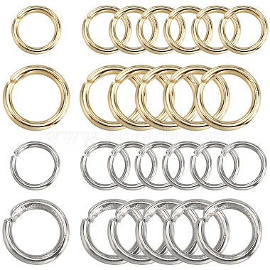 Golden & Stainless Steel Color Ring 304 Stainless Steel Open Jump Rings