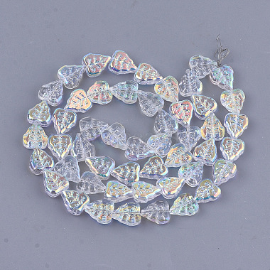 Electroplate Glass Beads Strands(X-EGLA-T017-05A)-2