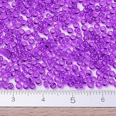 Rocaille Seed Beads, 3 mm, 8/0 , 0,6-1,0 mm, Pink, 25 G, 1 Pack