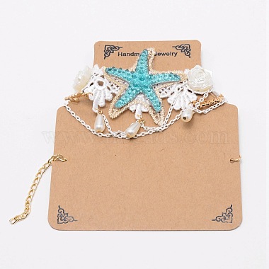 Lace Cloth Choker Necklaces(NJEW-WH0002-01)-4