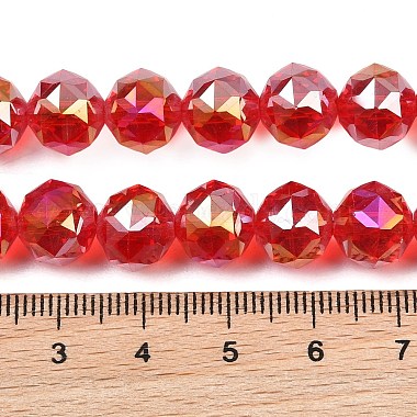 Transparent Electroplate Glass Beads Strands(EGLA-N002-34C-B15)-3