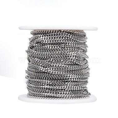 304 Stainless Steel Twisted Chain Curb Chains(CHS-H007-52P)-2