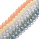 Electroplate Glass Beads Strands(EGLA-Q108-10mm-M)-1