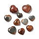 Natural Desert Jasper/Polychrome Jasper Heart Love Stone(G-C010-04)-1