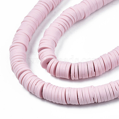 Handmade Polymer Clay Beads Strands(CLAY-R089-6mm-049)-4