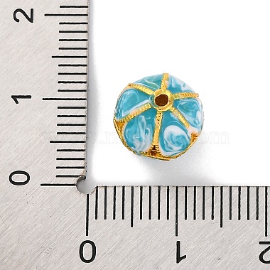 Handmade Cloisonne Beads(KK-U042-13A-02)-3