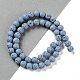 Synthetic Lava Rock Dyed Beads Strands(G-H311-08B-06)-2