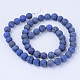 Natural Lapis Lazuli Beads Strands(G-Q462-6mm-19)-2