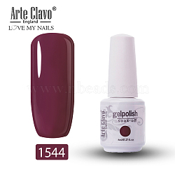 8ml Special Nail Gel, for Nail Art Stamping Print, Varnish Manicure Starter Kit, Purple, Bottle: 25x66mm(MRMJ-P006-J061)