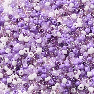 Opaque & Transparent Inside Colours Glass Seed Beads(SEED-F004-01D)-3