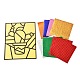 Rectangle Spot Color Stickers(DIY-A009-13A)-1