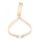 Cotton Cord Bracelet Making(KK-F758-03K-G)-1