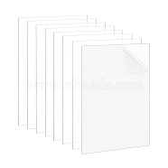 Olycraft Transparent Acrylic for Picture Frame, Rectangle, Clear, 17.6x12.6x0.1cm(TACR-OC0001-04B)