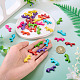 35pcs 7 couleurs perles turquoise synth&eacute;tiques(G-TA0003-27)-6