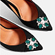 arricraft 2 paires 2 style décoration de chaussures en strass amovible(DIY-AR0003-19B)-5