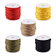 joyería pandahall 5 rollos 5 colores hilo de nailon trenzado(NWIR-PJ0001-01)-1
