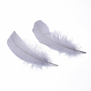 Goose Feather Costume Accessories, Light Grey, 140~175x40~50x3mm(FIND-T015-31)