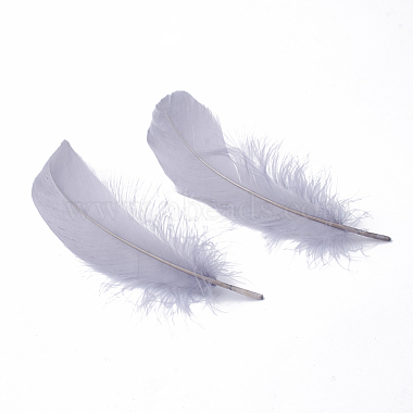 Light Grey Feather Ornament Accessories