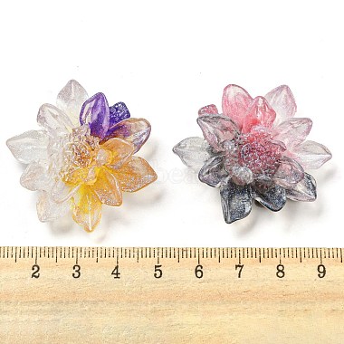 Luminous Transparent Epoxy Resin Decoden Cabochons(CRES-M032-04D)-4