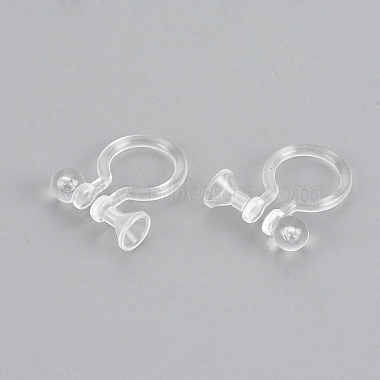 Plastic Clip-on Earring Findings(KY-S155-06)-2