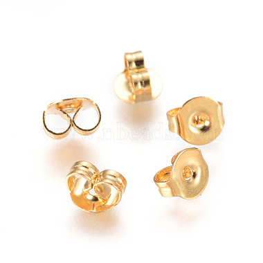 Golden Stainless Steel Ear Nuts