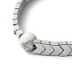 Natural Howlite Stretch Bracelets Set for Girl Women(BJEW-JB06805-03)-8