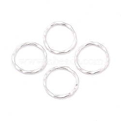 Tibetan Style Linking Rings, Circle Frames, Nickel Free, Antique Silver, 22x2mm, Inner Diameter: 19mm(TIBE-XCP0000-23AS-NF)