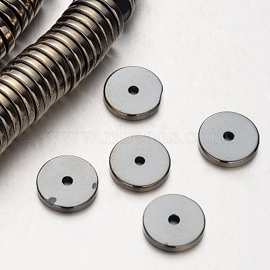 Disc Non-magnetic Hematite Beads