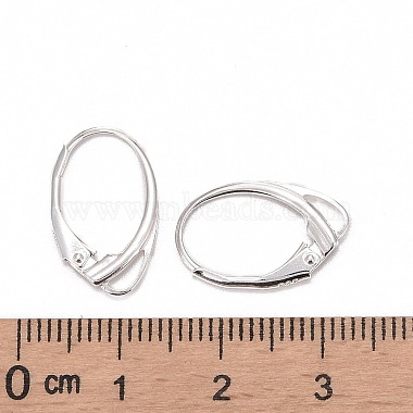 Серебряные серьги-кольца(X-STER-M104-02S)-3