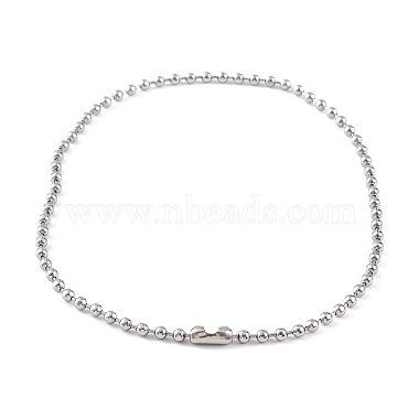 Round 304 Stainless Steel Necklaces