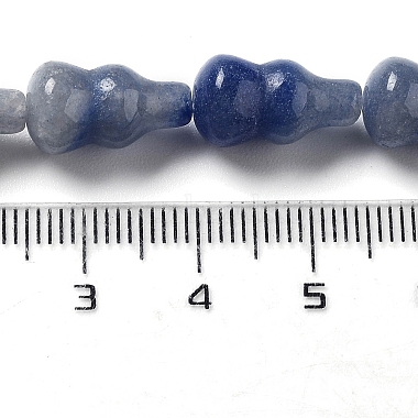 Natural Blue Aventurine Beads Strands(G-P528-G03-01)-5