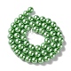 Eco-Friendly  Dyed Glass Pearl Round Bead Strands(HY-A002-8mm-RB008)-2