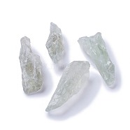 Natural Green Quartz Beads, Nuggets, No Hole/Undrilled, 54~61.5x13~20x12~21mm, about 100g/bag(G-F621-07)