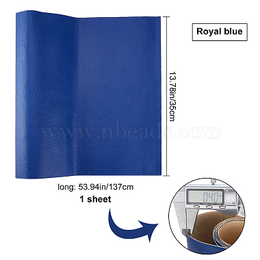 Gorgecraft 1 Sheet Rectangle PVC Leather Self-adhesive Fabric(DIY-GF0004-20E)-2