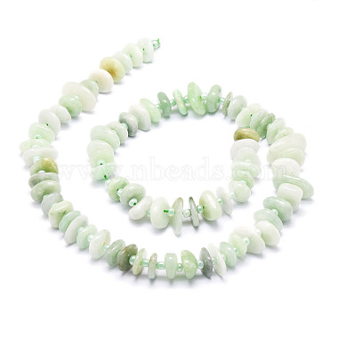 Natural Myanmar Jade/Burmese Jade Beads Strands(G-E569-J14)-2