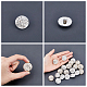 20Pcs 2 Colors 1-Hole ABS Plastic Shank Buttons(BUTT-HY0001-06)-5