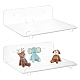2 Packs Transparent Acrylic Floating Hanging Shelves(DIY-WH0488-06)-1